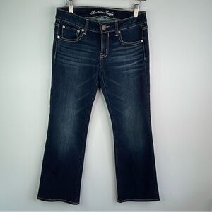 American Eagle Outfitters Woman’s Boot Cut,Low Waisted Jeans Size 6 Short